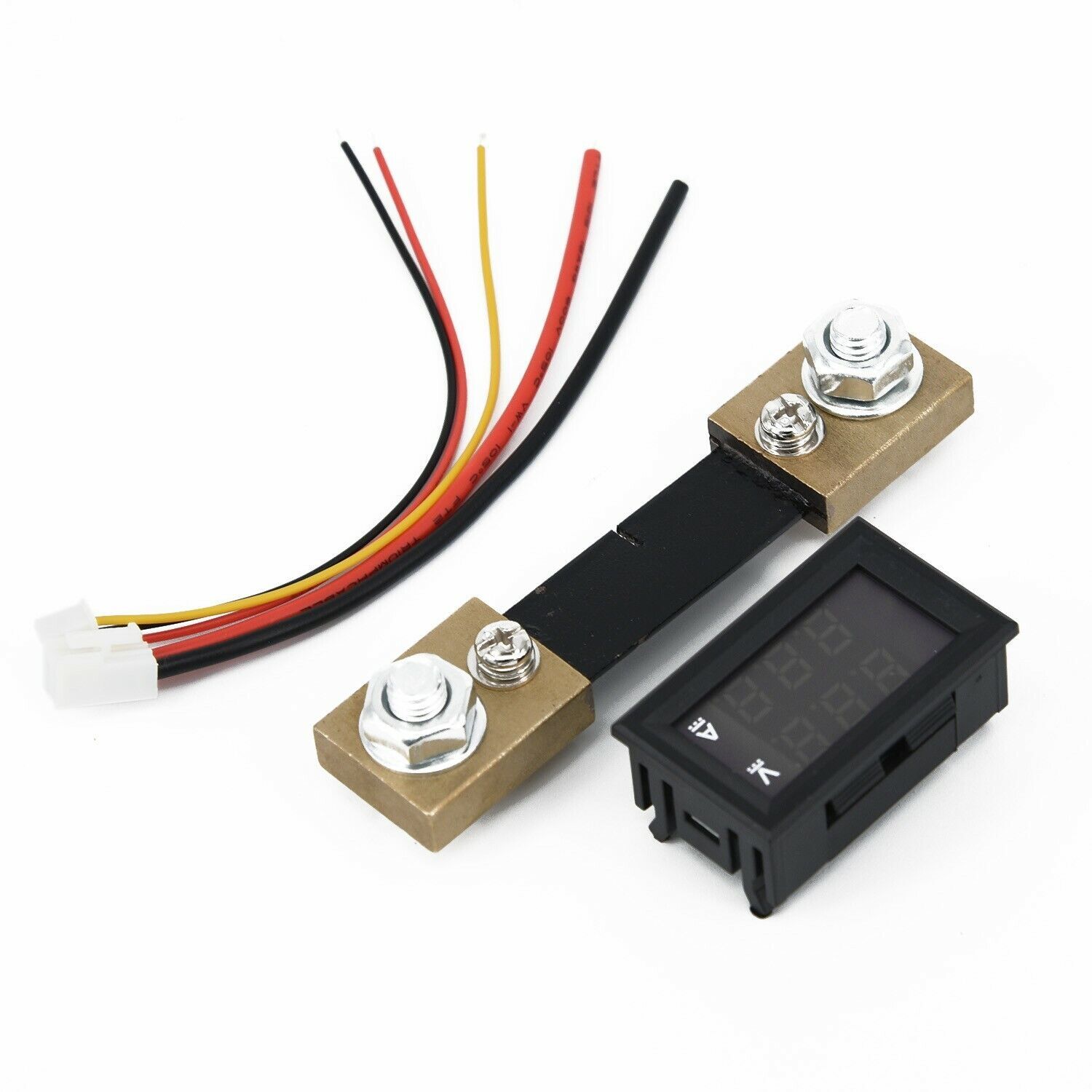 DC 100A 100V Voltmeter Ammeter Volt Amp Meter Voltage Current Tester with Shunt