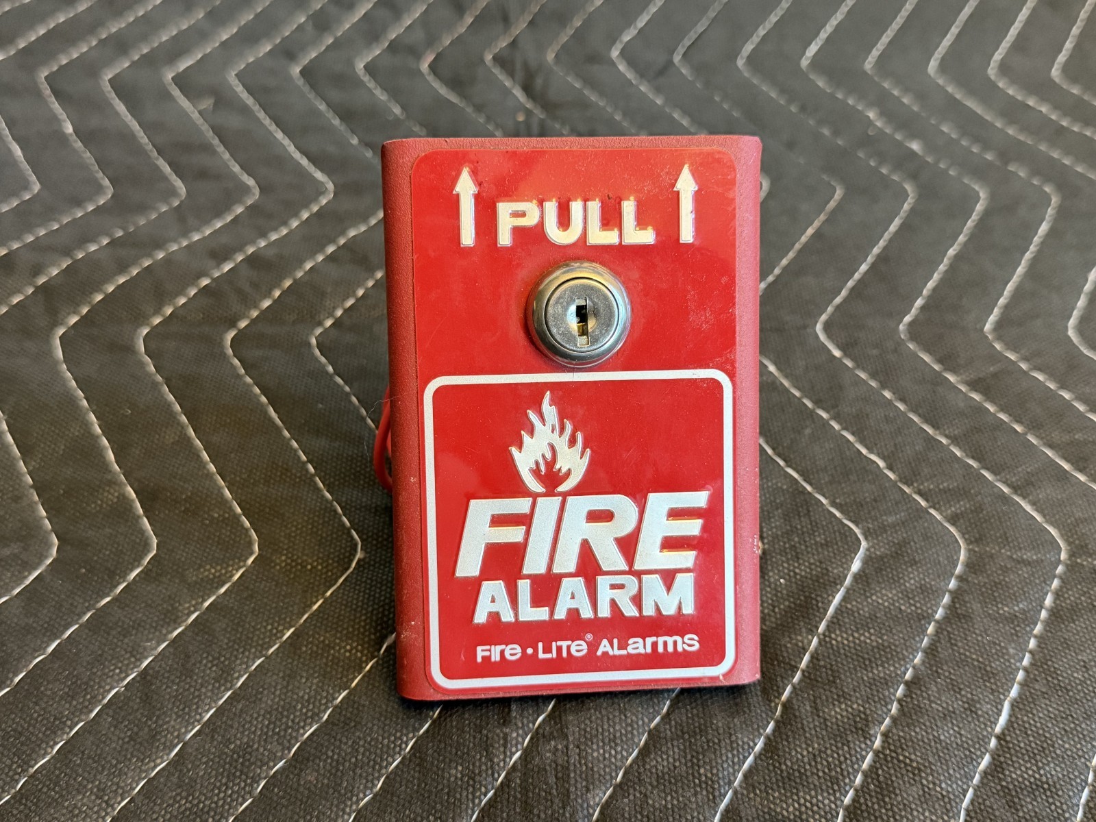 Fire-Lite BG-8 Fire Alarm Pull Station USED
