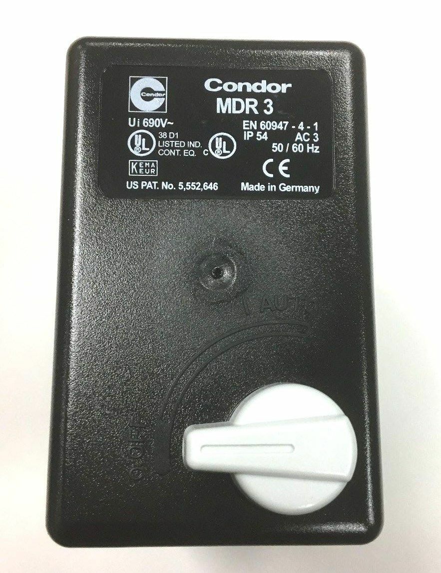 Air Compressor Motor Starter Pressure Switch 20-30 Amp, 5hp MDR 3, 30 AMP L1410T