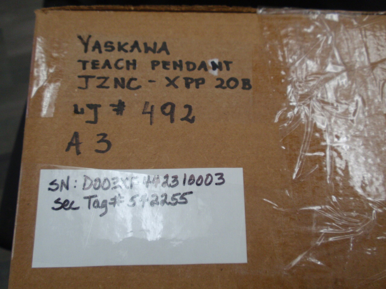TEACH PENDANT JZNC-XPP20B