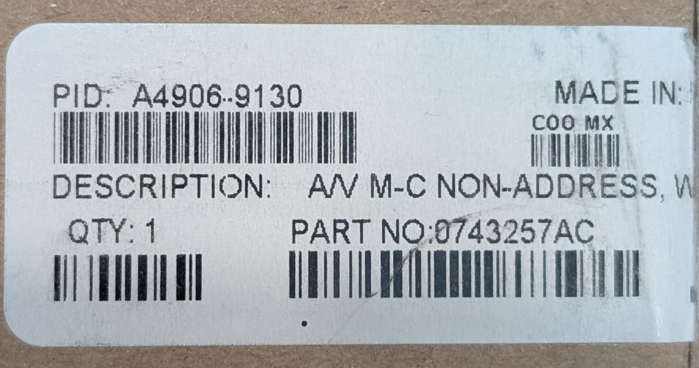 Autocall A4906-9130 MANY AVAILABLE – SAME DAY SHIPPING
