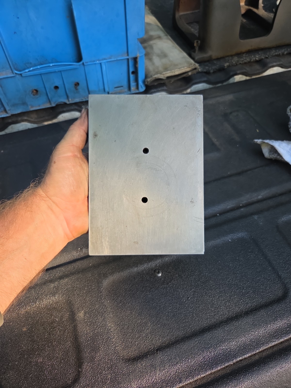 5×7 Milliken Machine Works Cast Iron Surface Plate Machinist Tool Maker