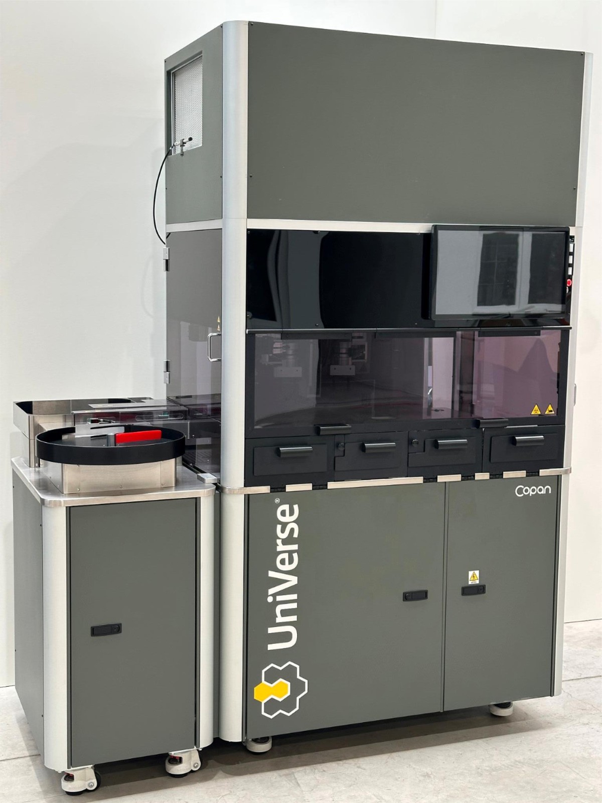 Copan UniVerse® is a high-throughput sample preparation/automation 08.2023