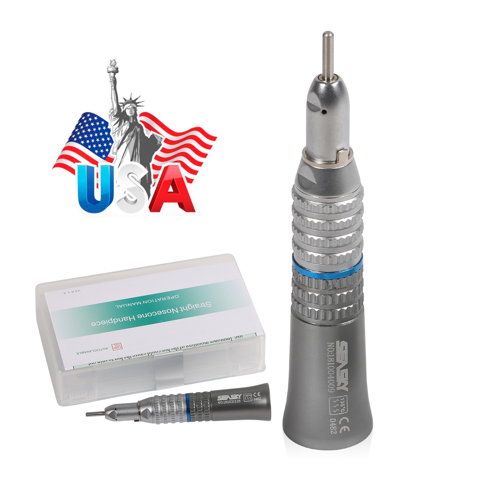 Dental Lab Marathon Electric Micromotor N3/ 35K RPM Motor Polishing Handpiece Or