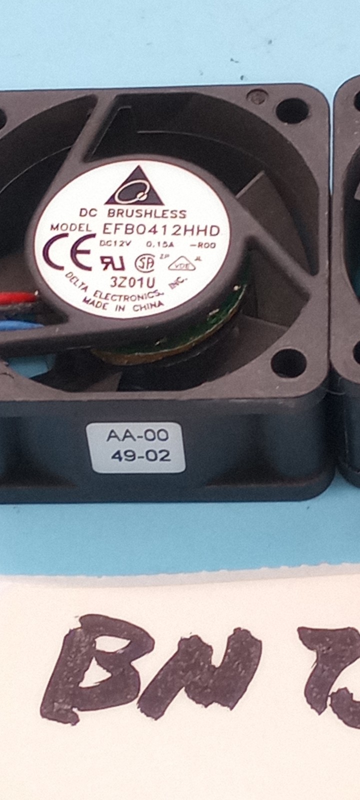 1PCS DELTA EFB0412HHD Fan DC 12V 0.15A 40*40*20mm 3 Wire 4 Pin