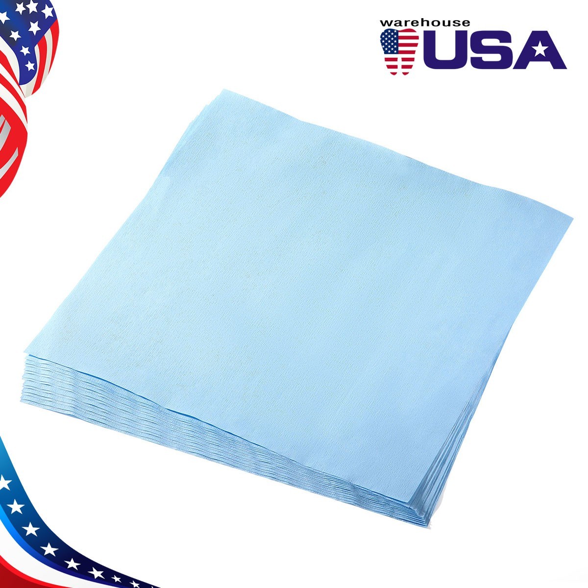 Sterilization Wrap Sheet Autoclave SMMS Non-Woven 60g 12×12″ 15×15″ 20×20″ 24×24