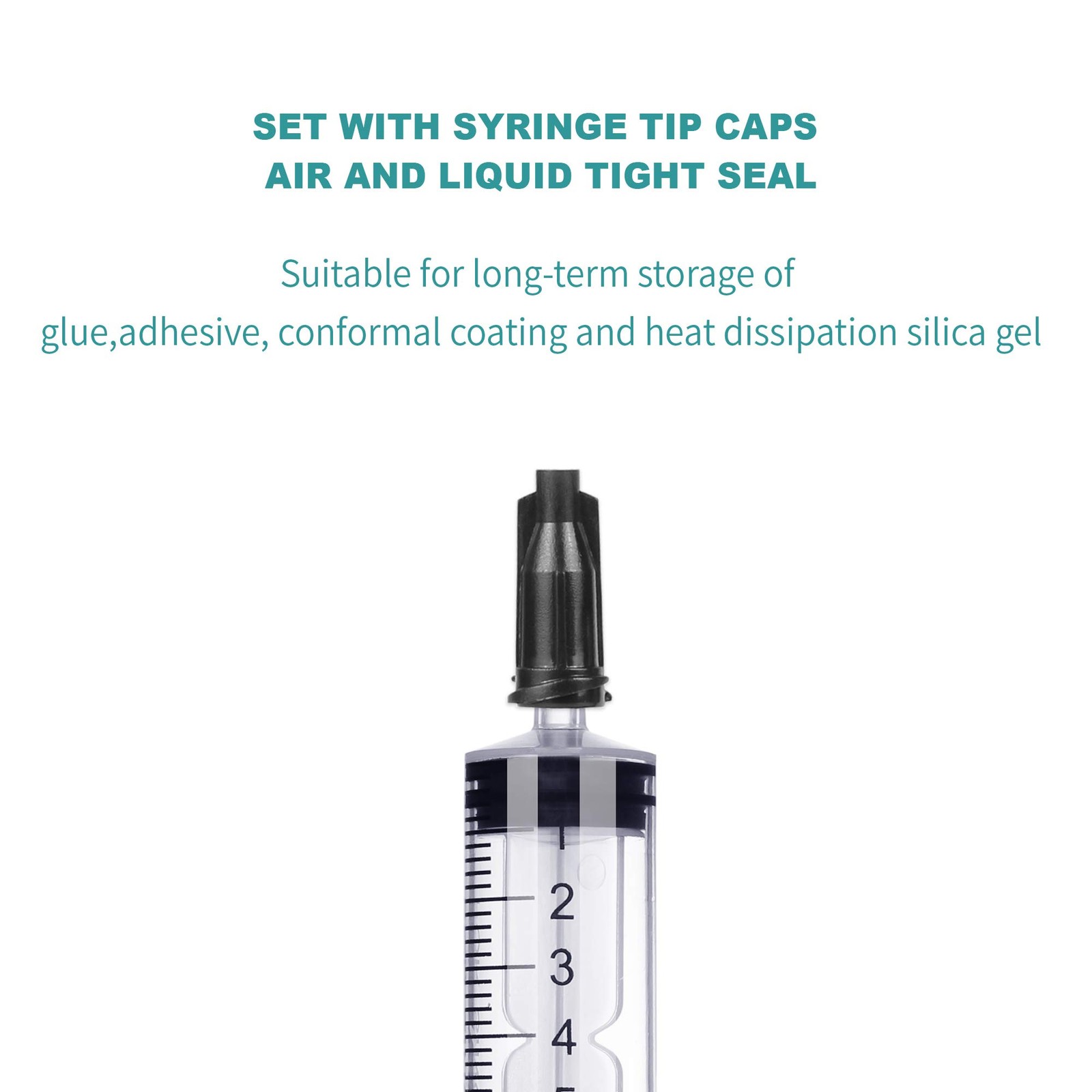 10ml Plastic Syringe Without Needle for Liquid – Measuring 10ml, transparent