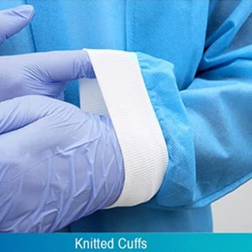 10-100Pcs Disposable Lab Jackets Unisex Hip-Length Lab Coats 45gsm (XL)