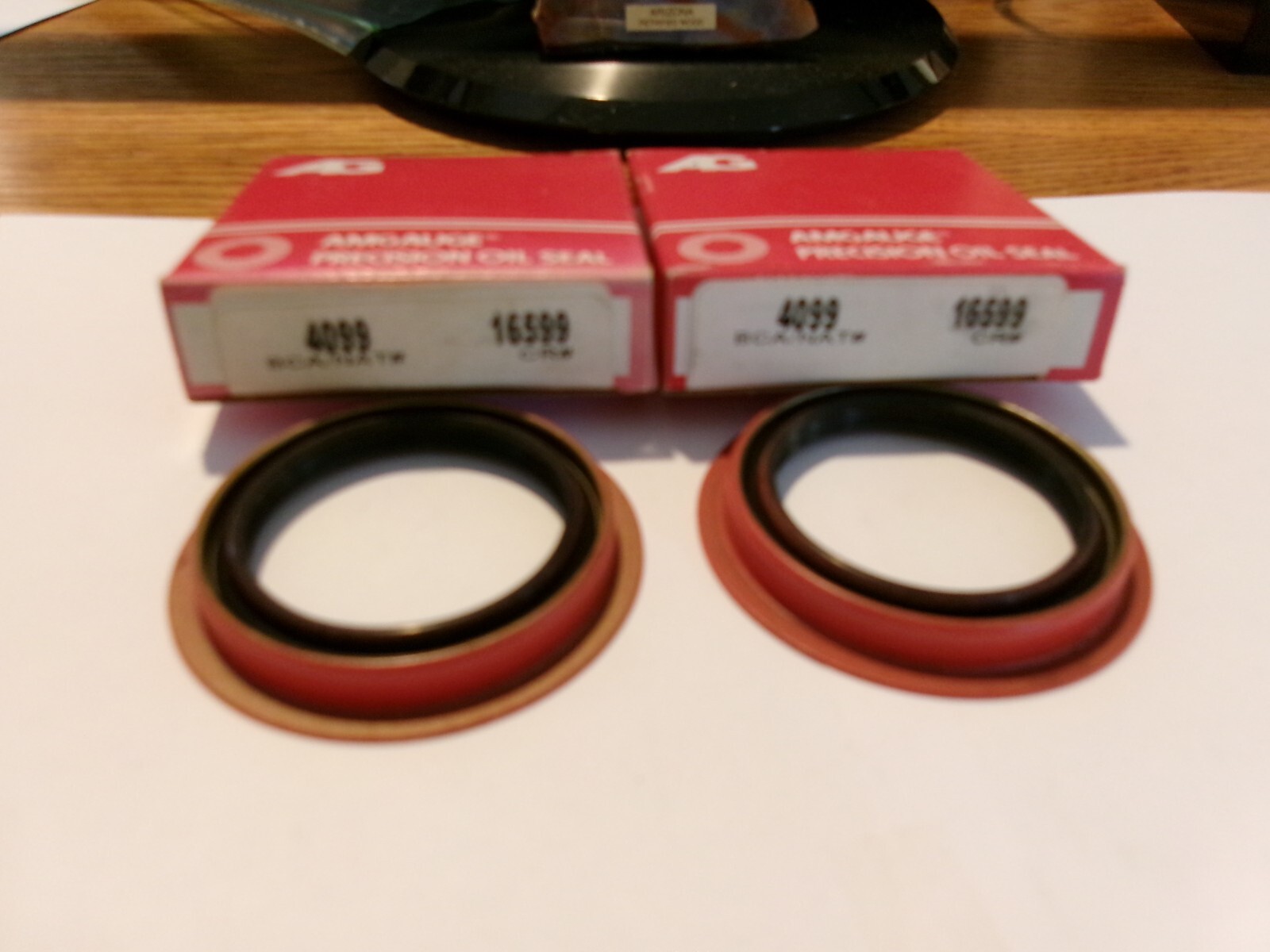 2 (TWO) AMGAUGE 4099 OIL SEALS = $11.98 = $5.99 EACH = FREE SHIPPING ~CR 16599