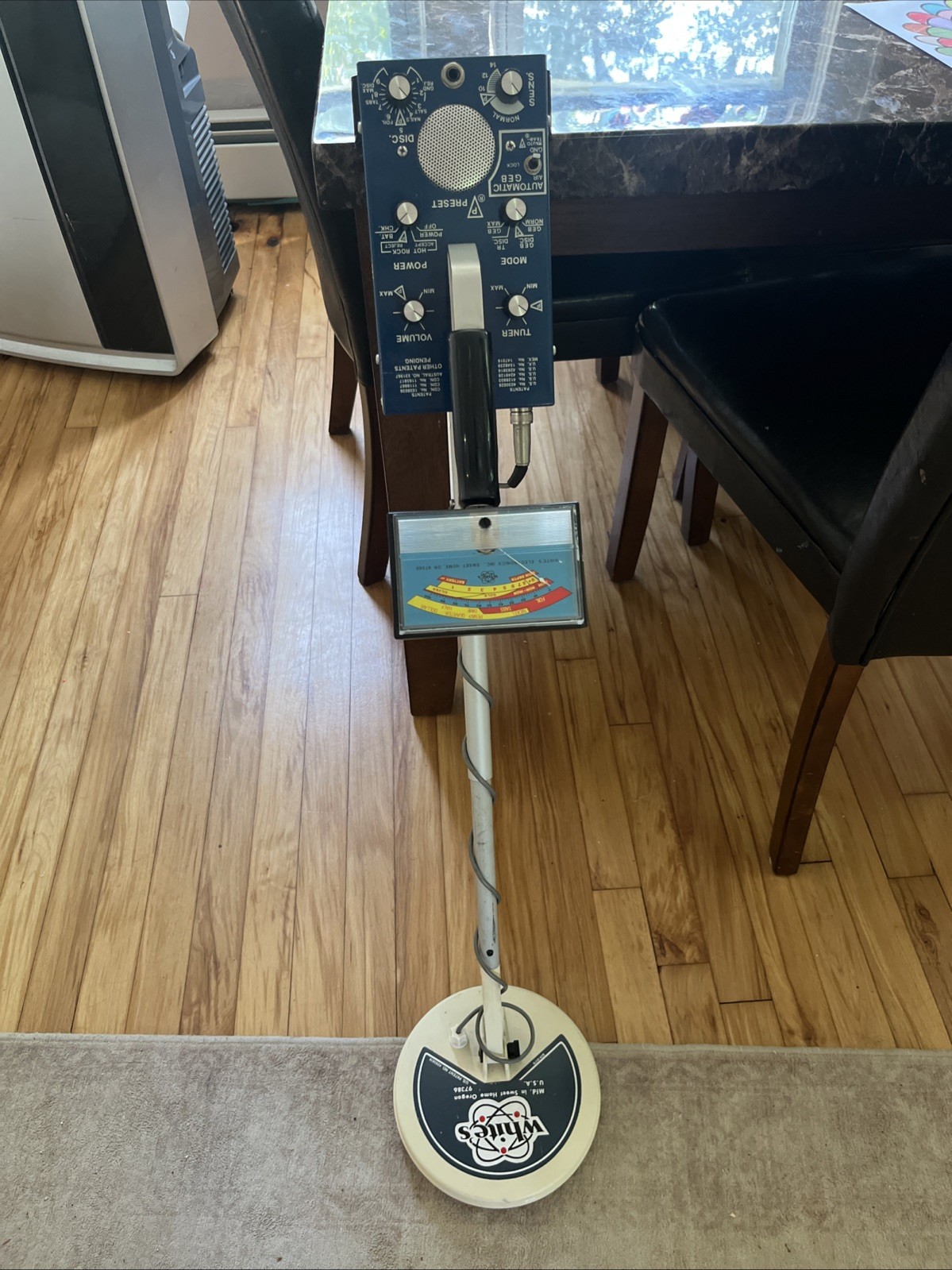 White’s Coinmaster 6000/Di Professional Metal Detector Tested Works Great CLEAN