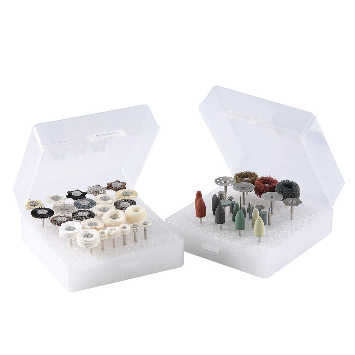 51Pcs/Box Dental Lab Polishing Kit HP Shank For Composite Ceramic 2.35mm