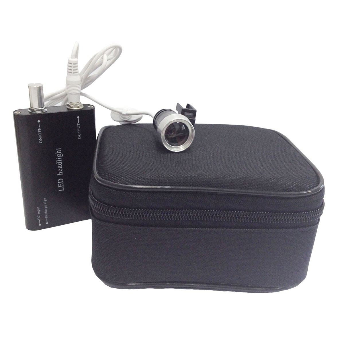 Dental Portable LED Head Light Lamp for Surgical Medical Binocular Loupe USA