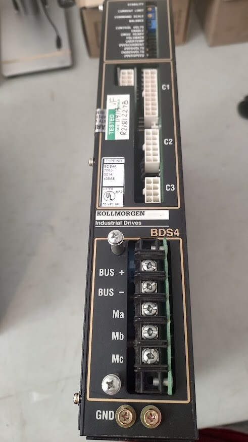 KOLLMORGEN BDS4A-206J-0014405A8 SERVO DRIVE