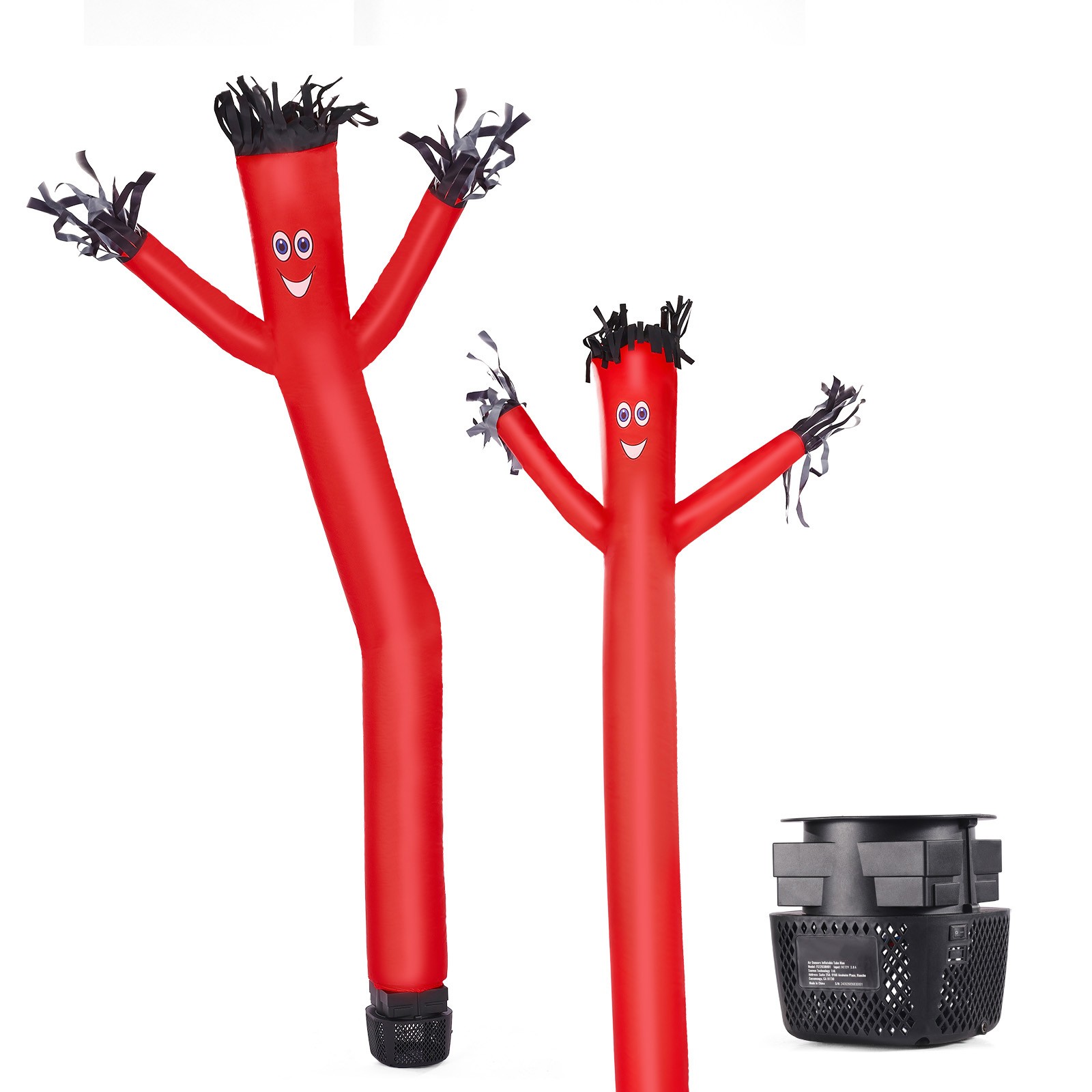 Uimoso 6 ft Wacky Waving Inflatable Tube Man with 1/15 HP Blower Fan
