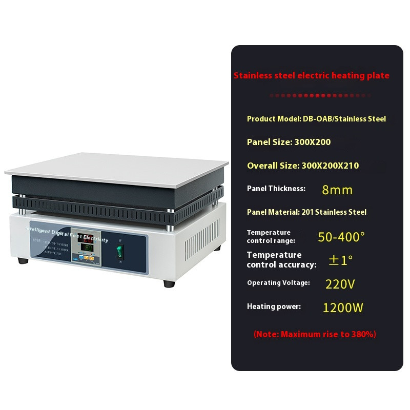 Stainless Steel Constant Temperature Heating Platform Laboratory Hot Plate
