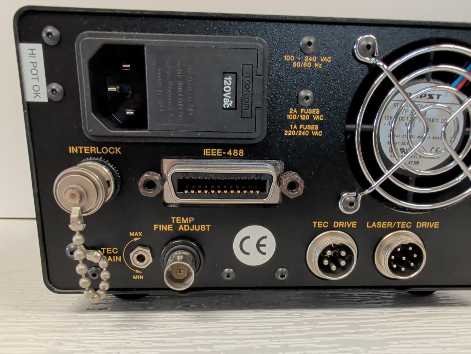 Melles Griot 06DLD103 Diode Laser Driver Controller Instrument Optics Lab