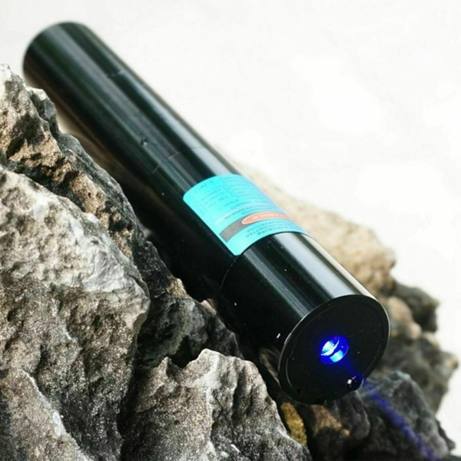 Focusable Waterproof 447nm 450nm Blue Ray Portable Laser Pointer LED Torch