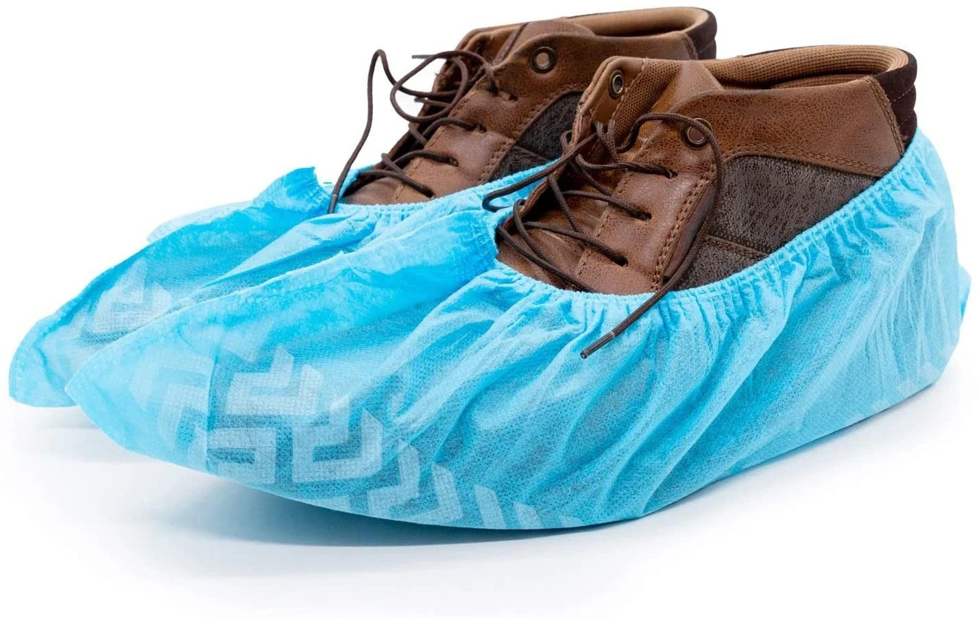 200 Count Disposable Shoe Covers Non-Woven Anti Slip Durable Medical Gear Grade