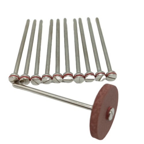 Dental Lab Polishing 2.35mm Shank Mandrel for Rotary Cut-Off Resin Wheel