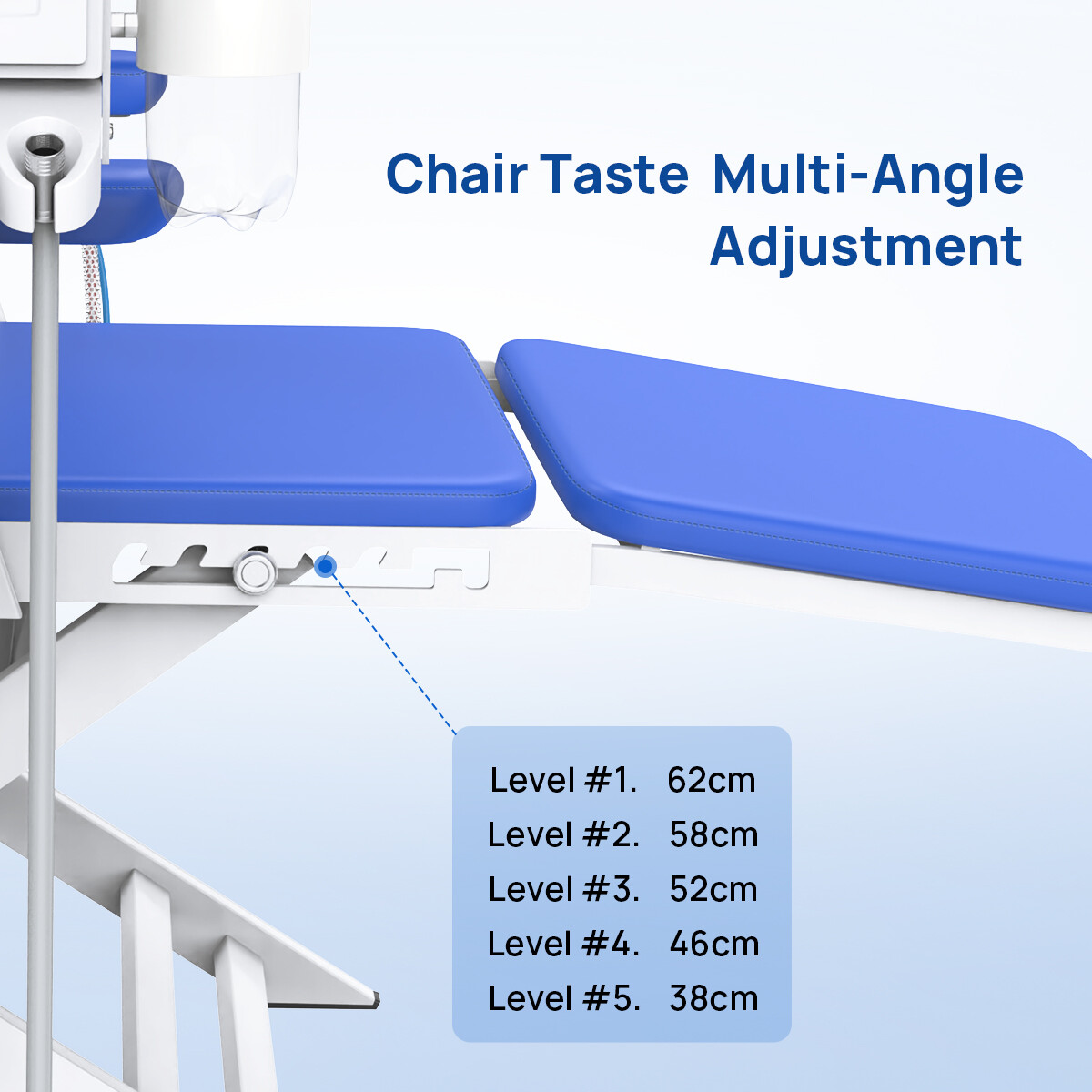 Mobile Dental Portable Folding Chair Unit +Air Turbine +LED Light /Turbine Unit