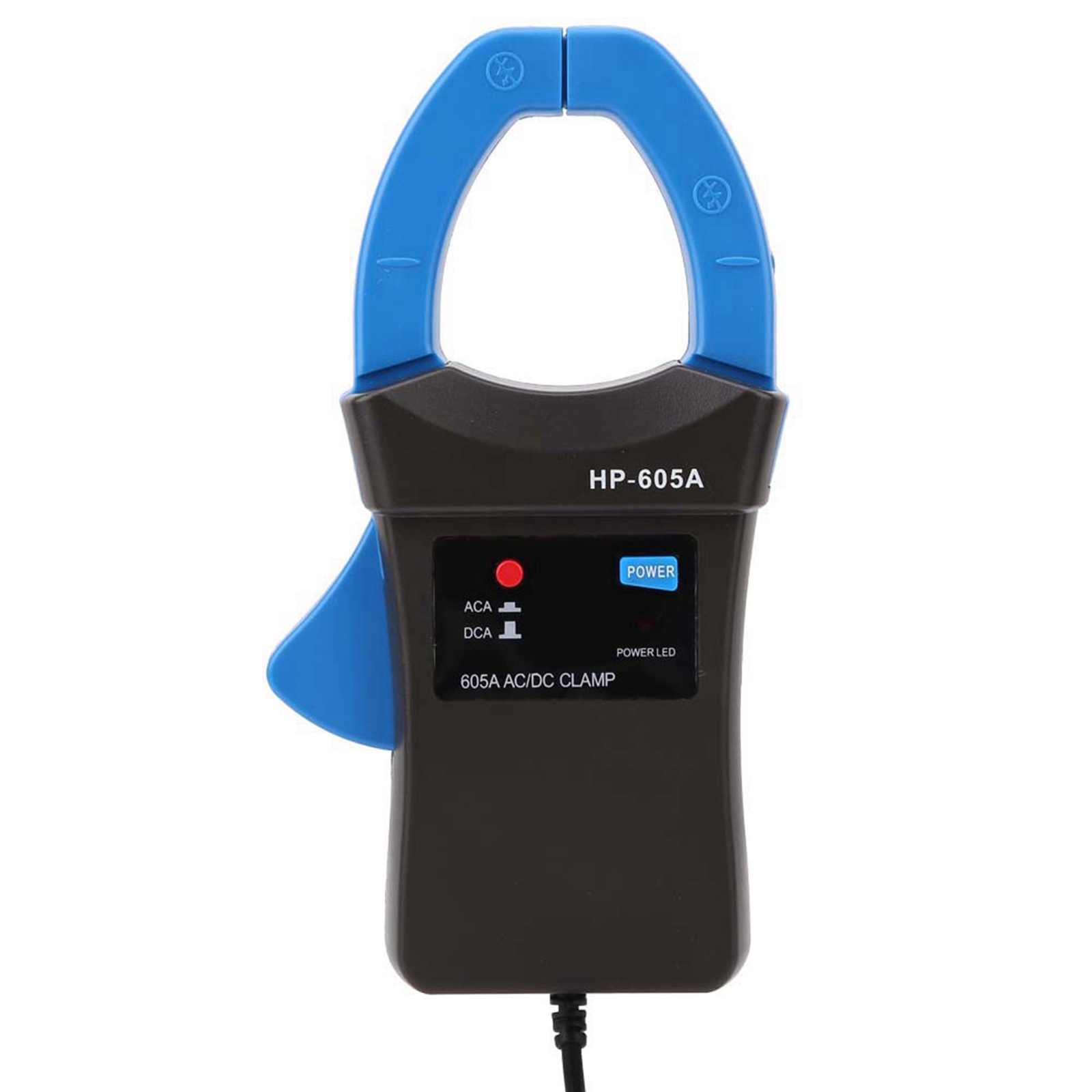 605a 600A DC AC Current Clamp Adapter ClampOn Meter Tester With Test Probes