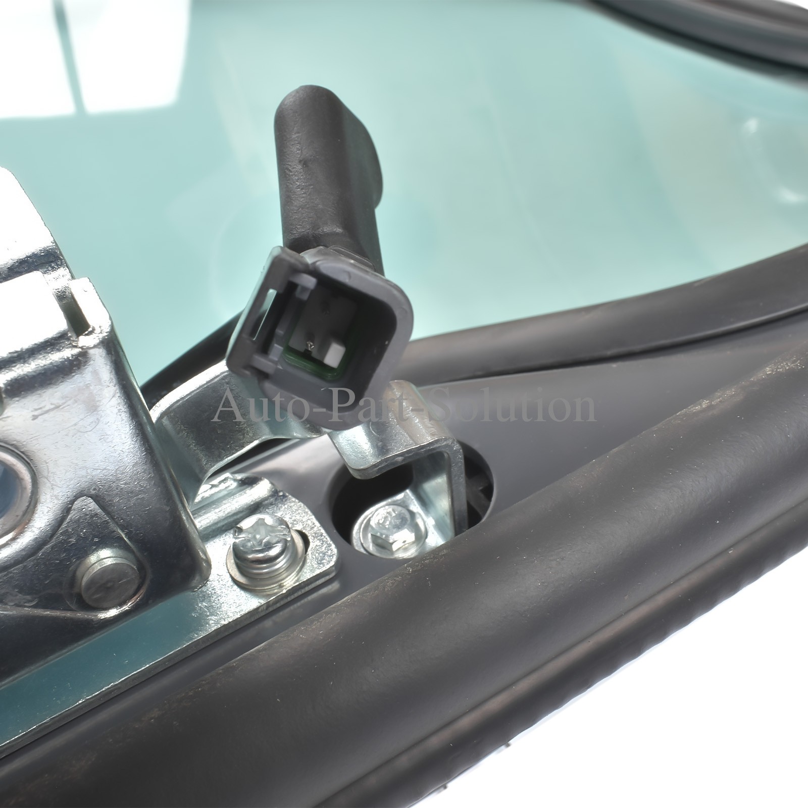 7109665 Front Door Frame & Window Assembly for Bobcat Skid Steer Rubber Glass