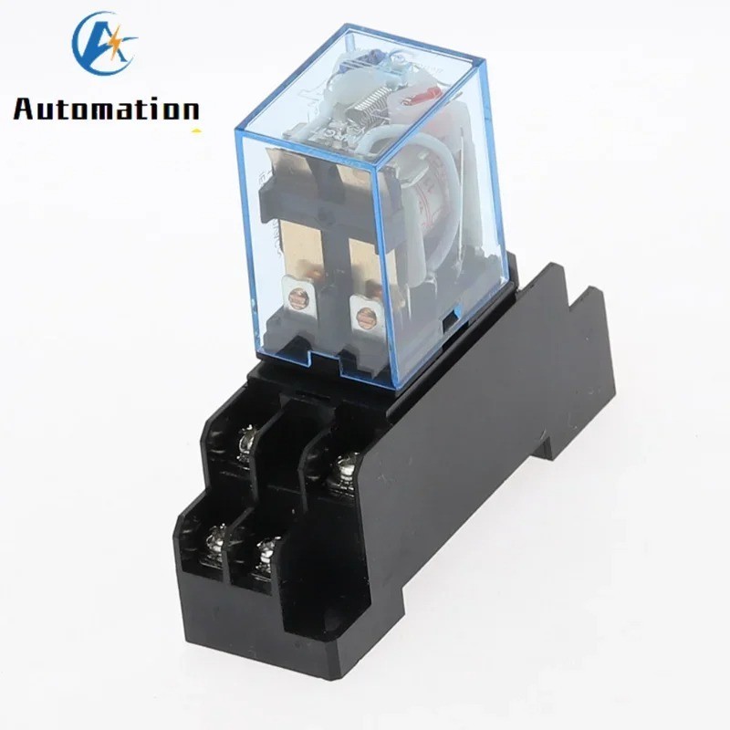 12V 24V 36V 110V 220V 380V DC/AC 10A 8PIN Coil Power Relay DPDT LY2NJ HH62P HHC6