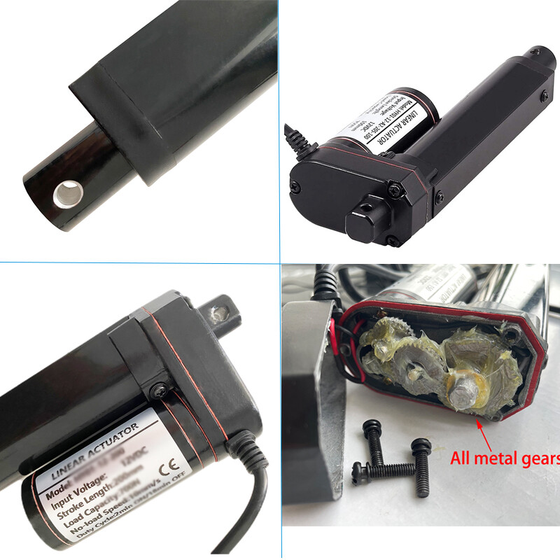 DC 12V 3000N 660lbs Linear Actuator Heavy Duty Stroke 2″~40″ 1000MM Waterproof
