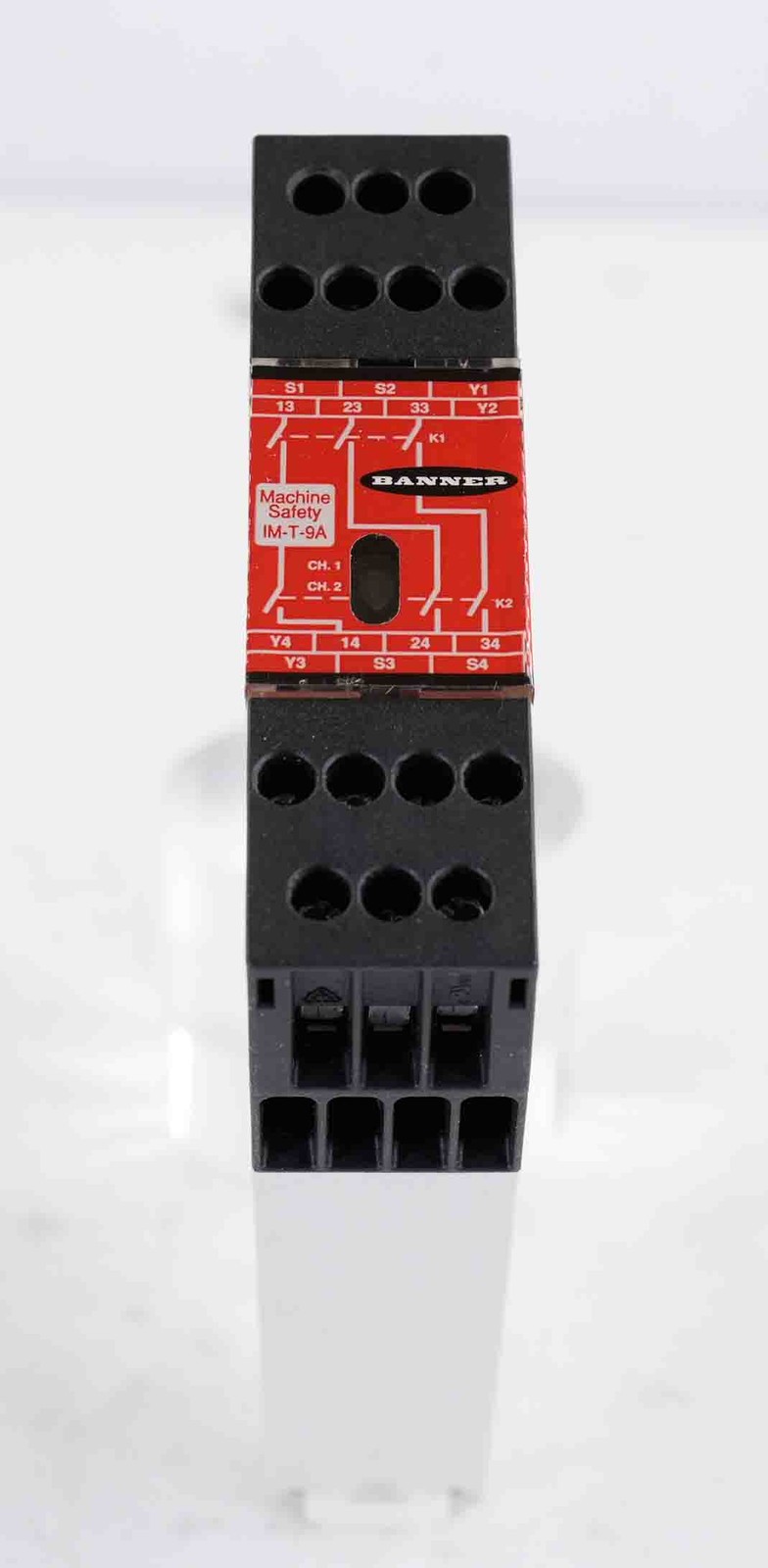 Banner IM-T-9A IM-T-11A Interface Safety Relay Module 24VDC 6A 100mA 20ms