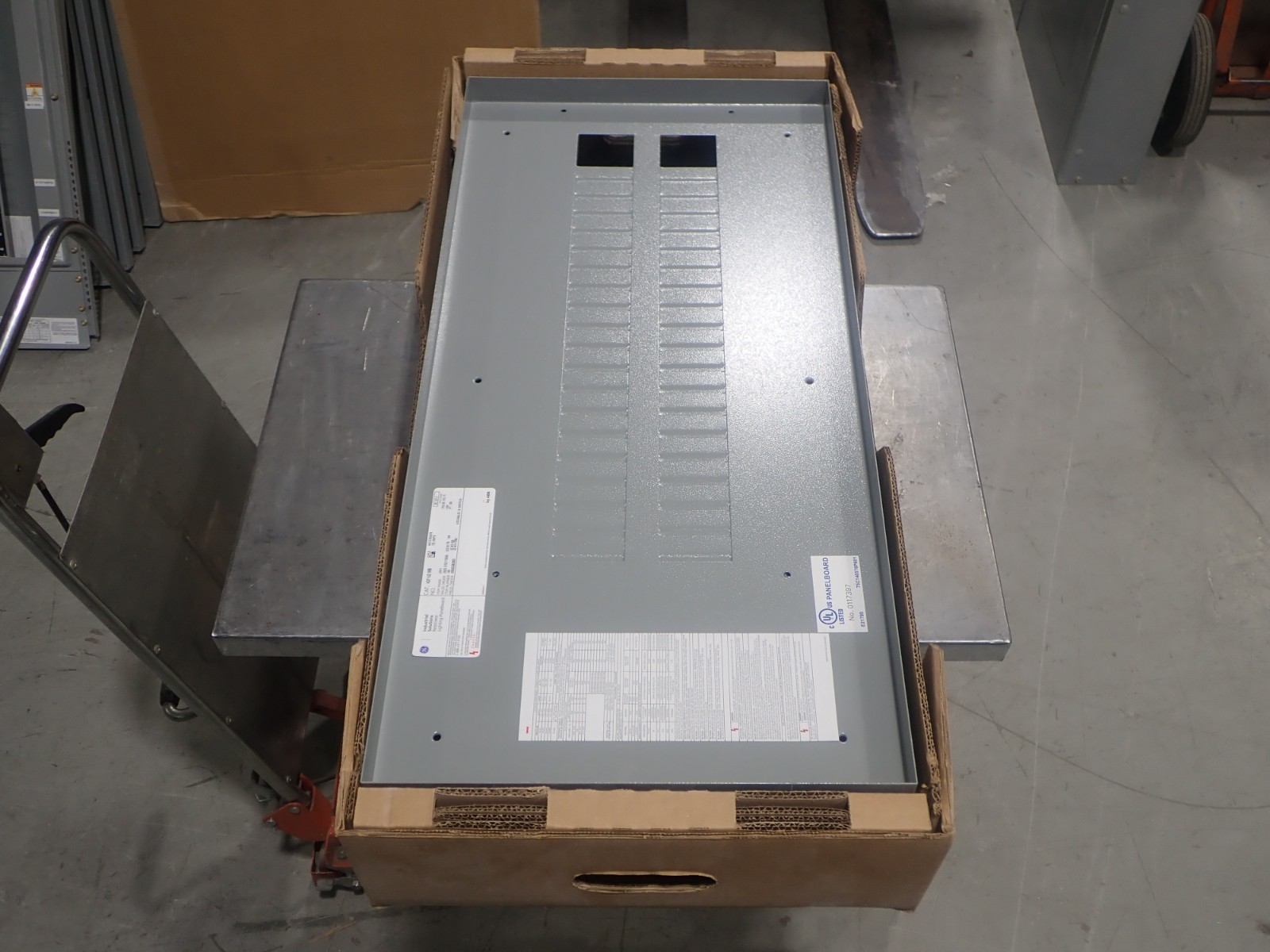 New ABB GE AQF1421MB 125 amp Single Phase Panel Interior 120/240v MLO INT199