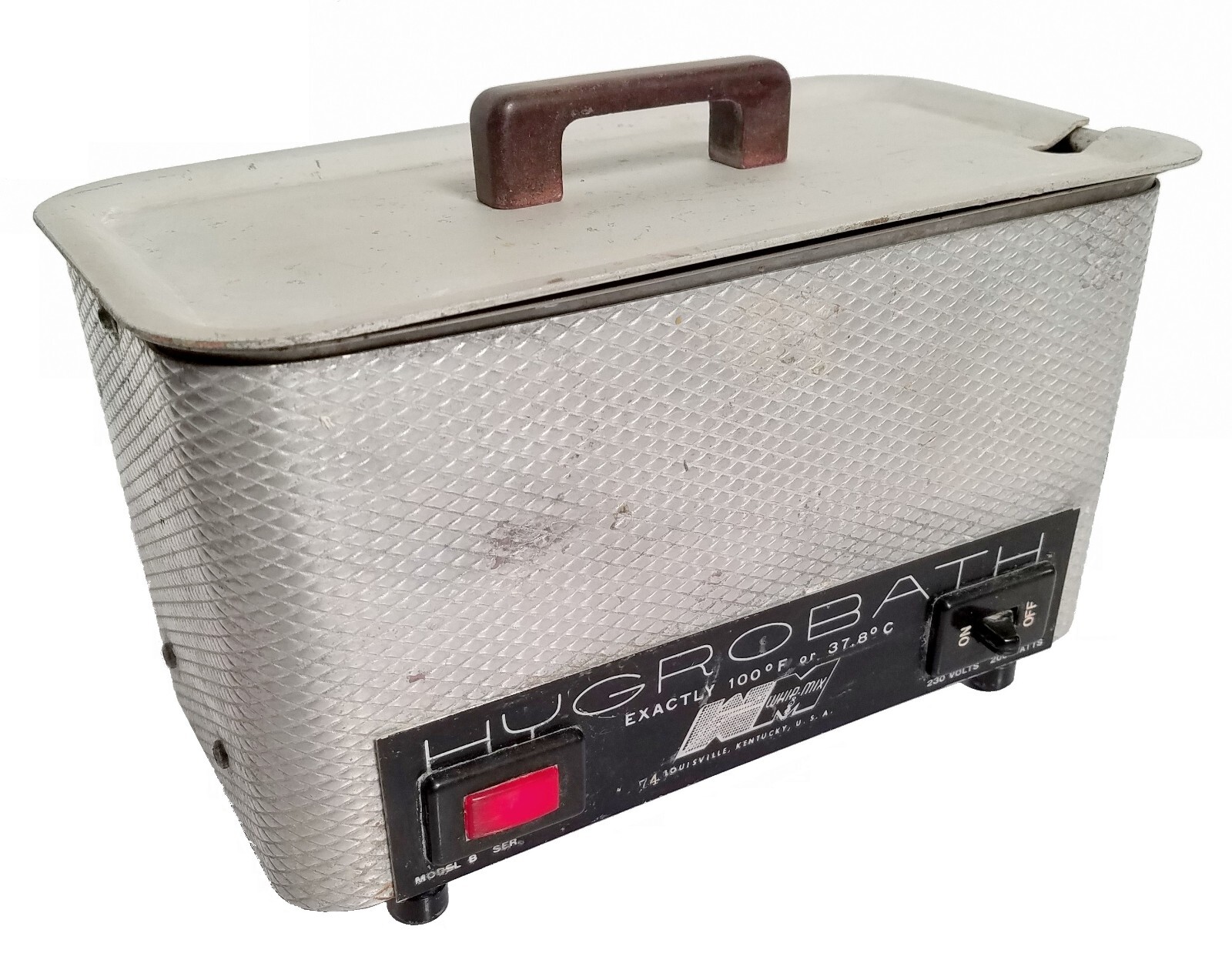 Whip-Mix Model B Dental Hygrobath 8.5″x 4.5″x 3″ 100F/38C