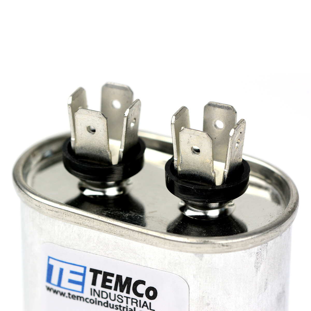 TEMCo 10 uf/MFD 370-440 VAC volts Oval Run Capacitor 50/60 Hz -Lot-2