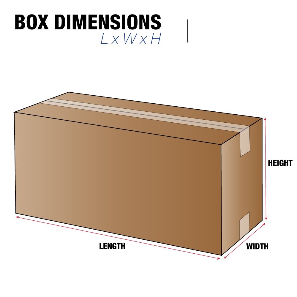 AVIDITI 18 x 18 x 6 Flat Corrugated Boxes,18L x 18W x 6H, Pack of 20 | Shipping,