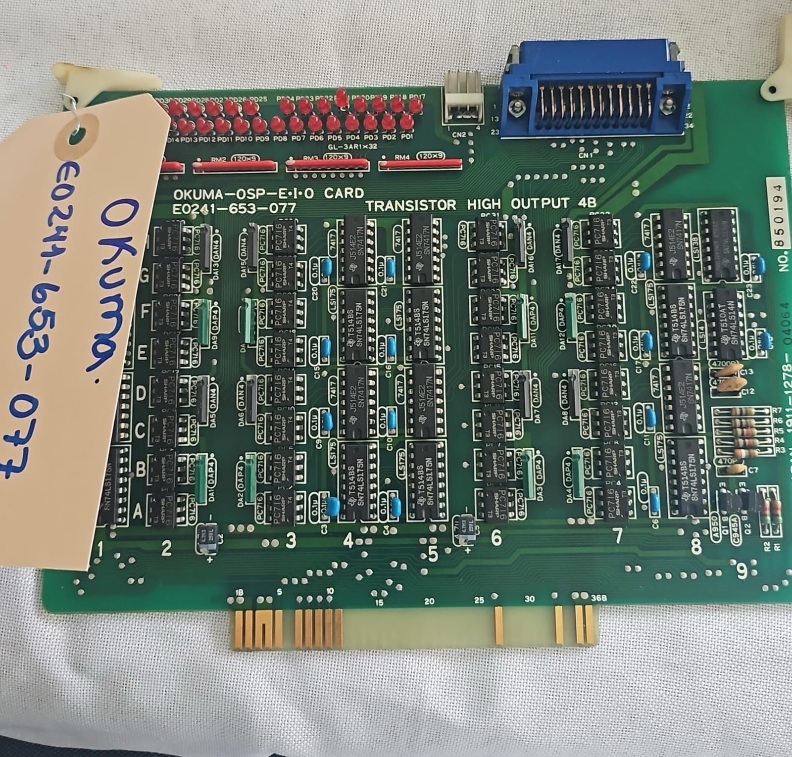 OKUMA E0241-653-077 CIRCUIT BOARD