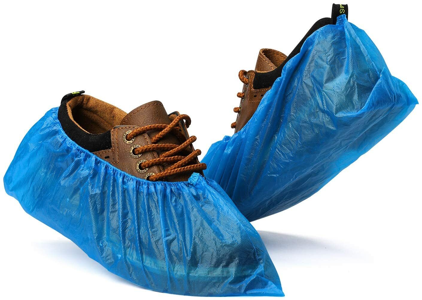 200x Premium Quality Blue Disposable PP Shoe Boot Cover Anti-skid, Non Woven