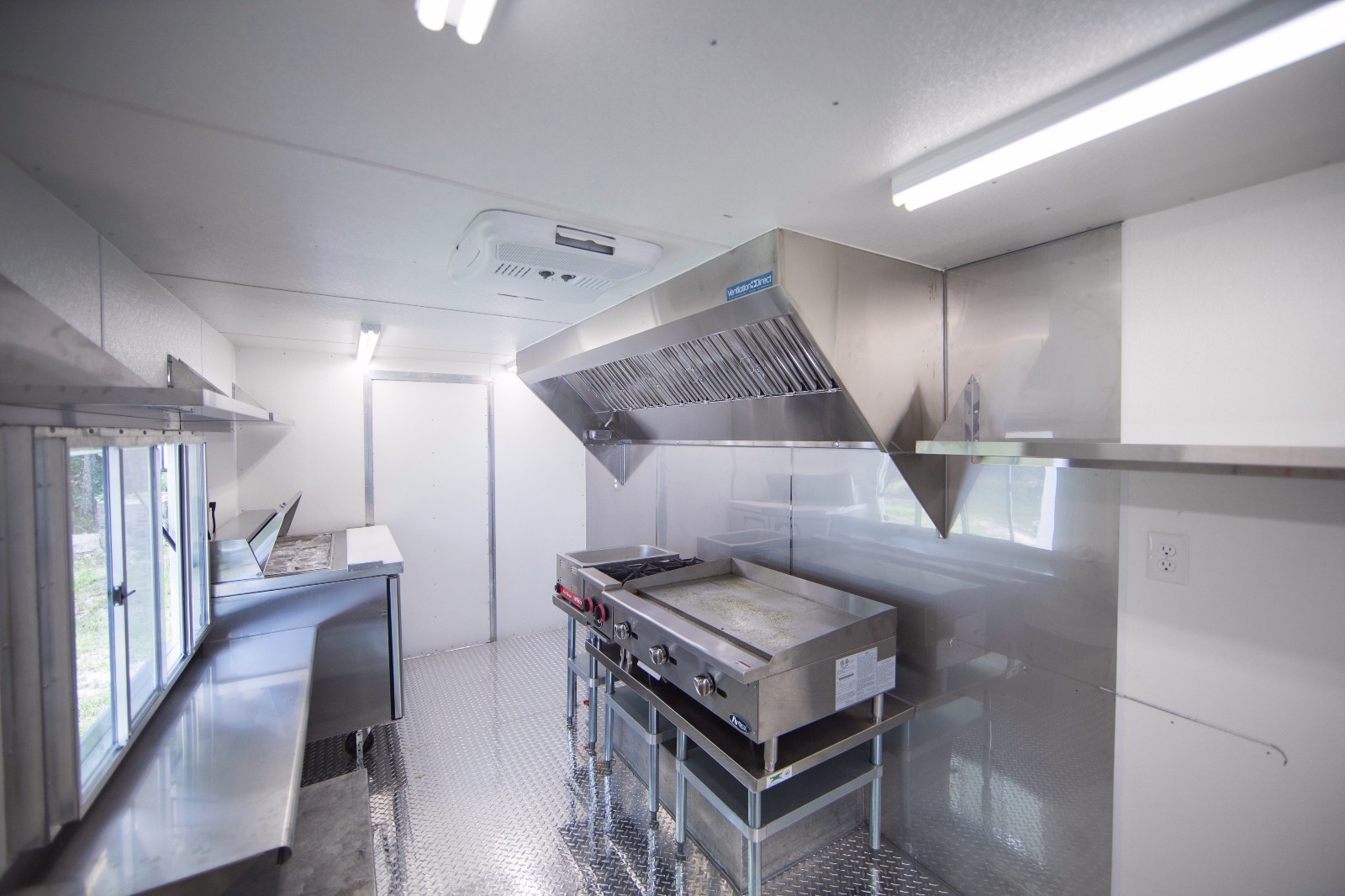 7′ Food Truck Hood Only