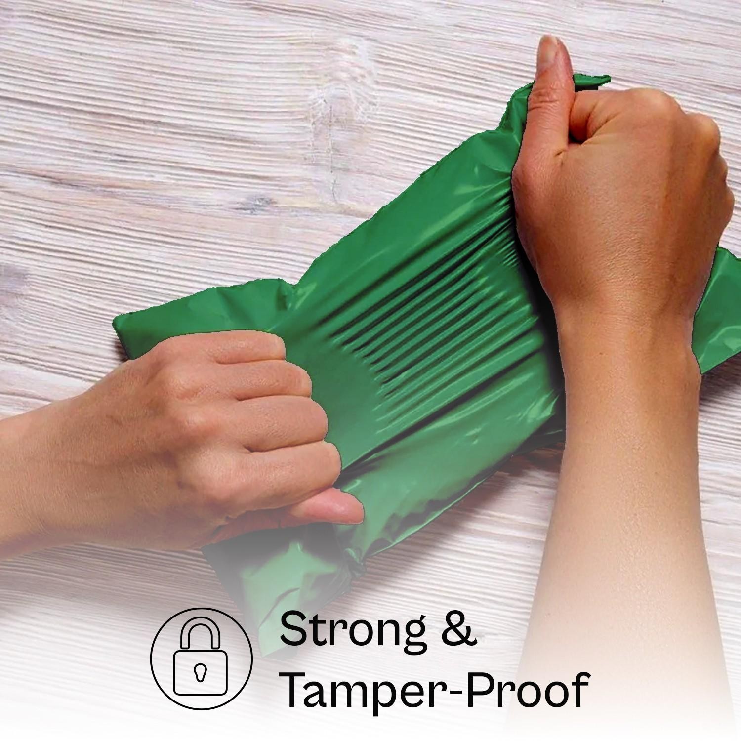 120000 7.5″x10.5″ Green Poly Mailers Shipping Bags Packaging Envelopes – 2 Mil