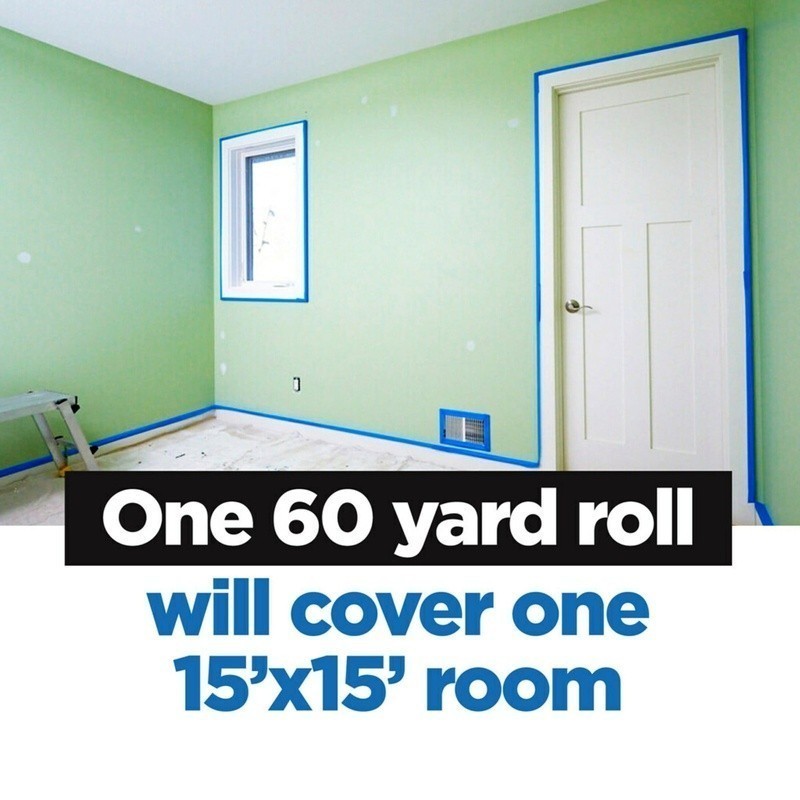 Multi-Surface Painters Tape Removable Indoor Outdoor UV Resistant 14 Days New