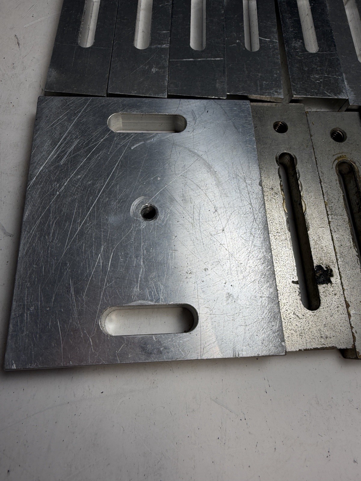 Vintage Laser / Optic stands Shims parts from closed College Laser Lab set G