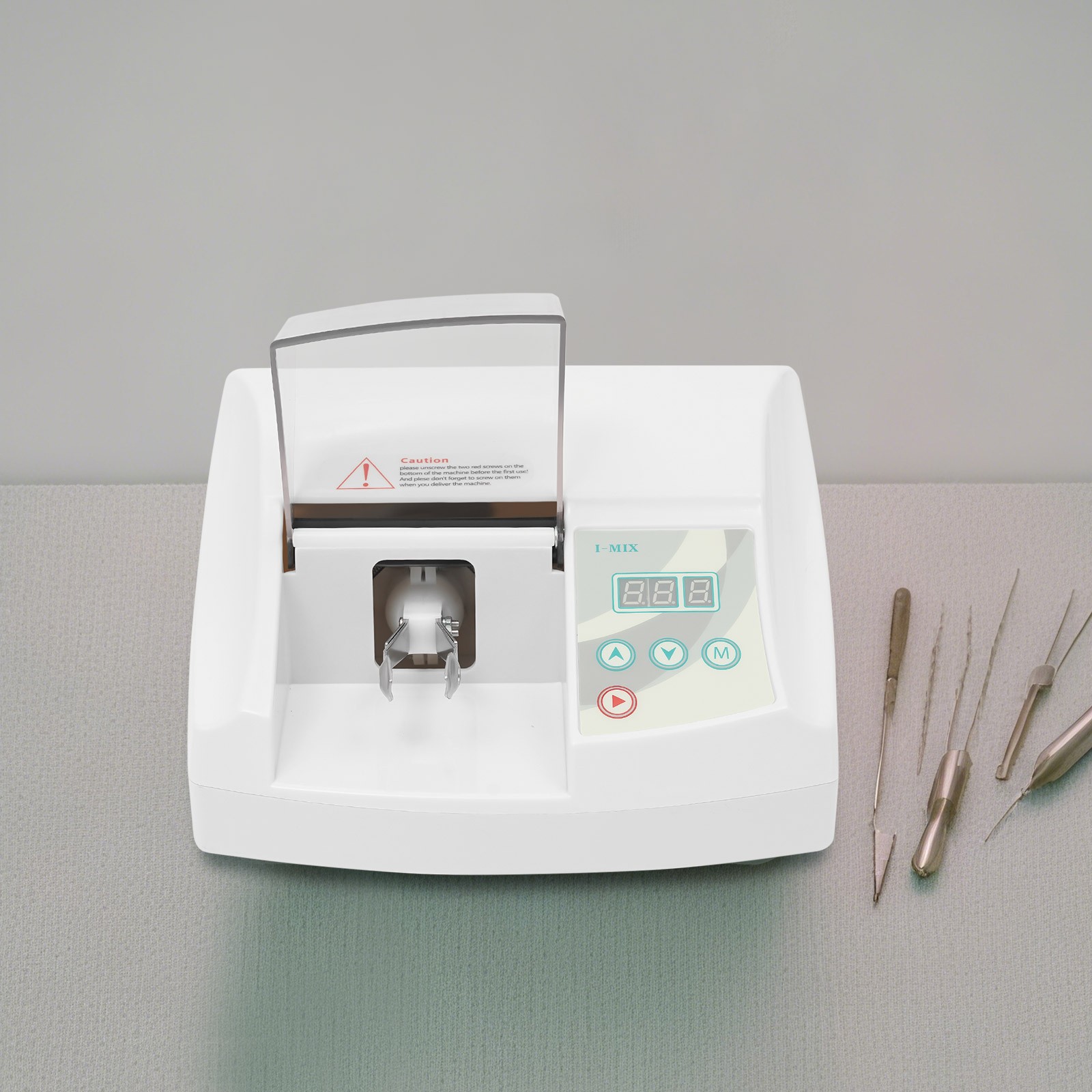 Low Noise 65db Intelligent Adjustable Speed Mode Dental Amalgamator Machine
