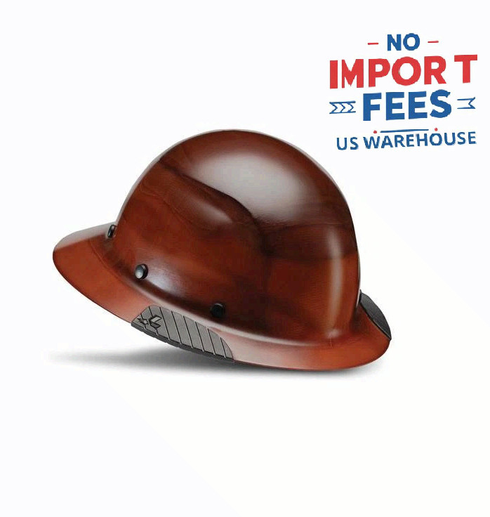 LIFT Safety HDF-15NG DAX Natural Brown Full Brim Hard Hat w/ Ratchet Suspension