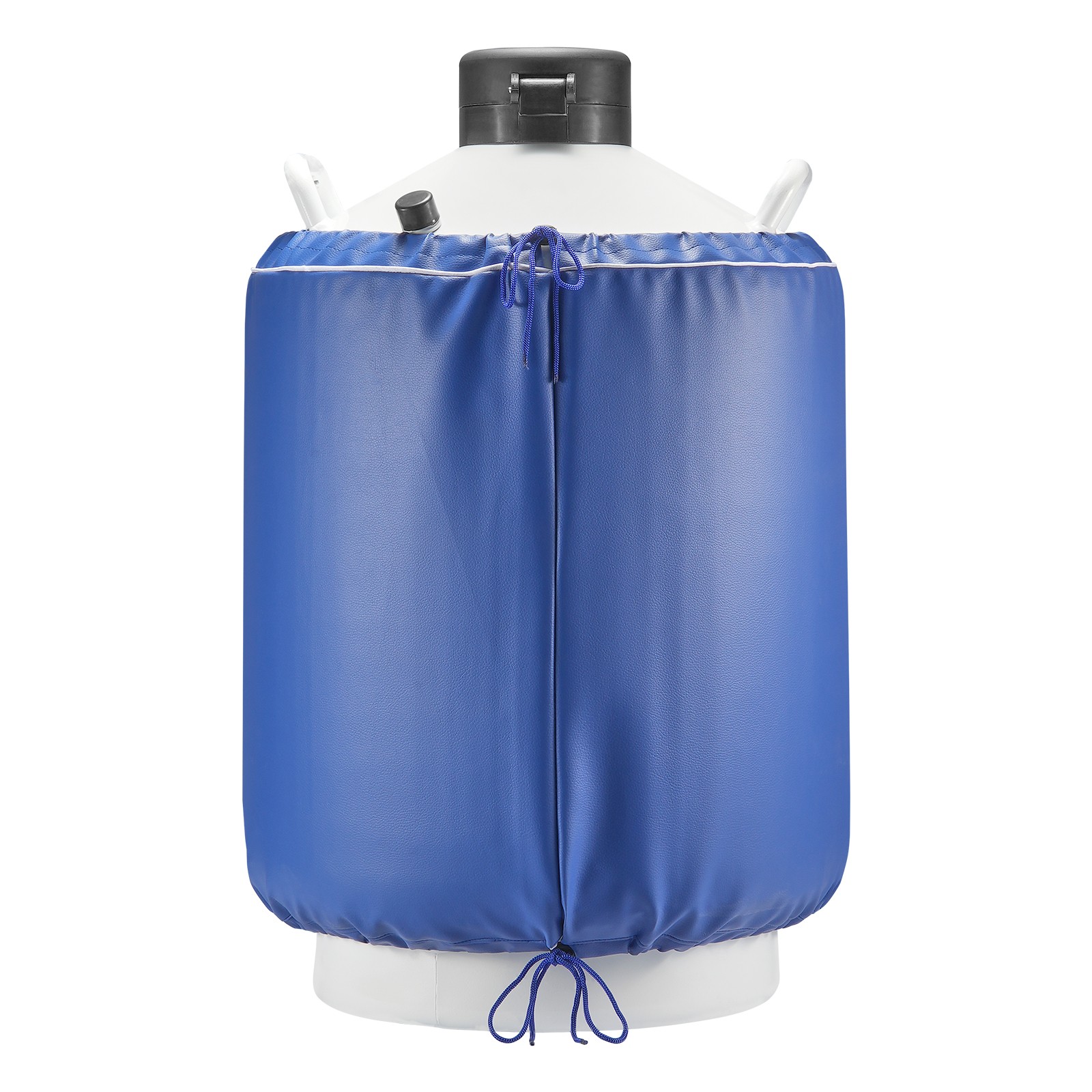 Liquid Nitrogen Tank 30 L Aluminum Alloy LN2 Container Dewar 6 Canisters
