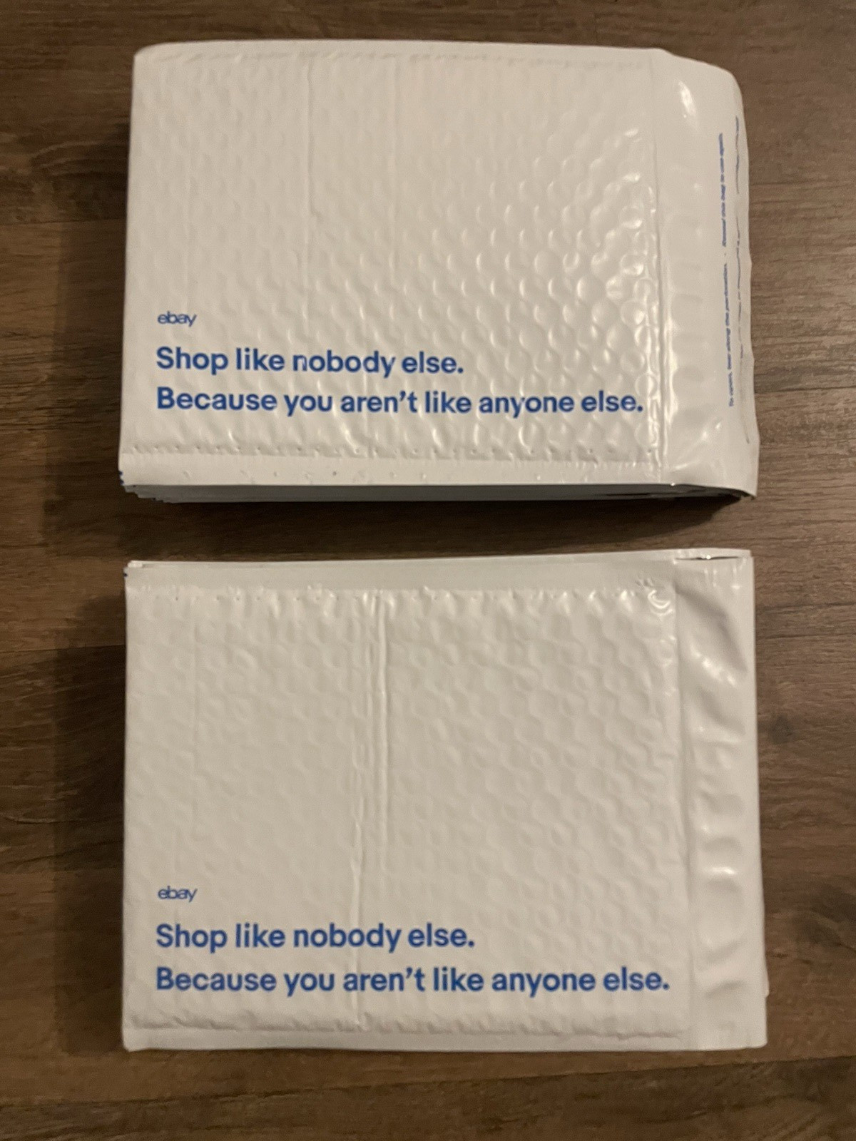 lot of 80 Ebay Branded PADDED Mailers envelopes 7.5 x 8.5 envelopes Bubble