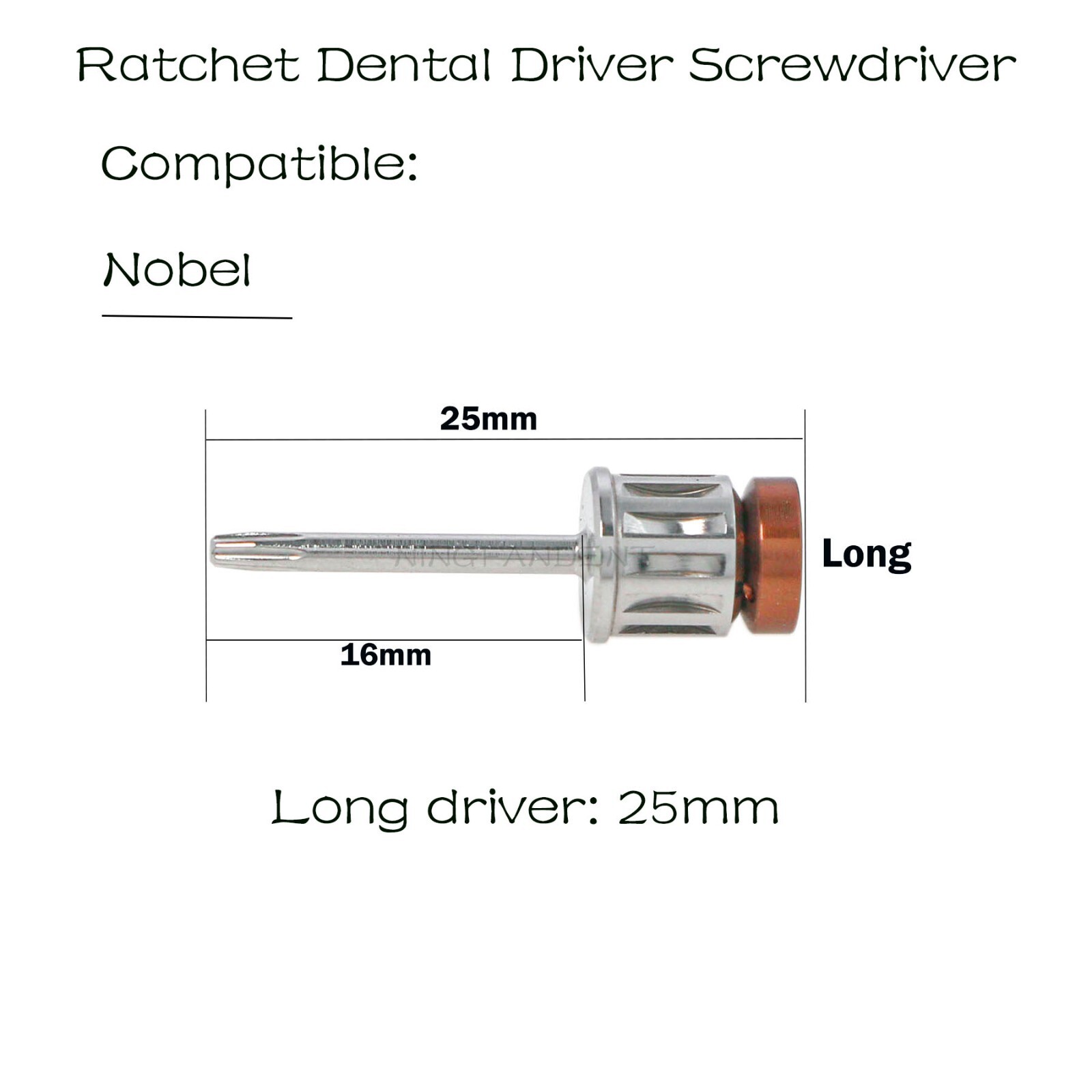For Nobel biocare active Implant Torque adapter Wrench Screw driver Dental Tools