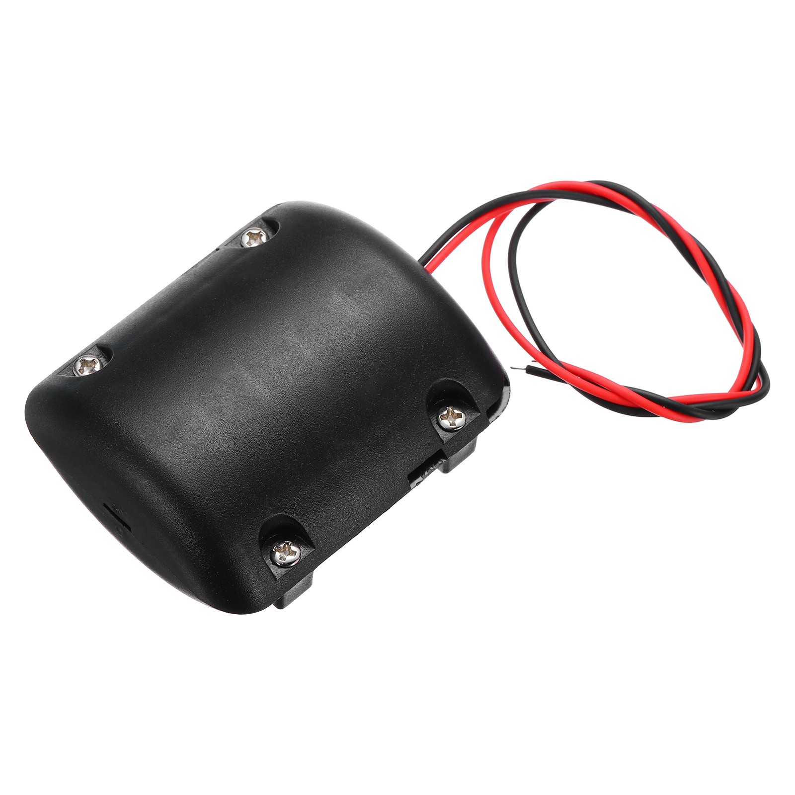DC 12V 6200RPM Vibrating Vibration Motor Cushion Black Plastic Shell