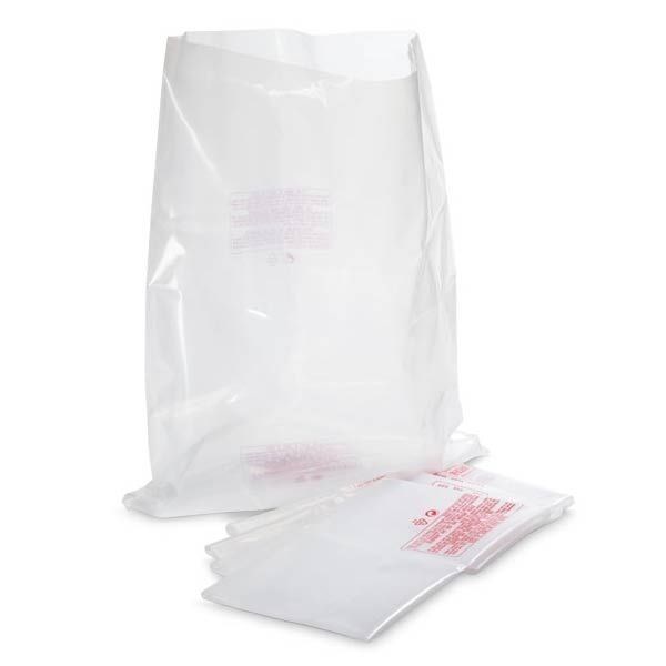 (5) Plastic Dust Collector Lower Bags for JET, Delta, Grizzly, others, 14″ diam