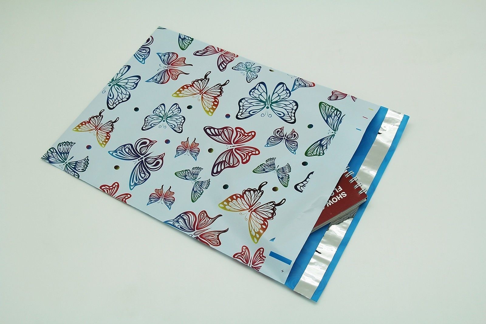 100 6×9 Butterfly Designer Poly Mailers Envelopes Boutique Custom Bags