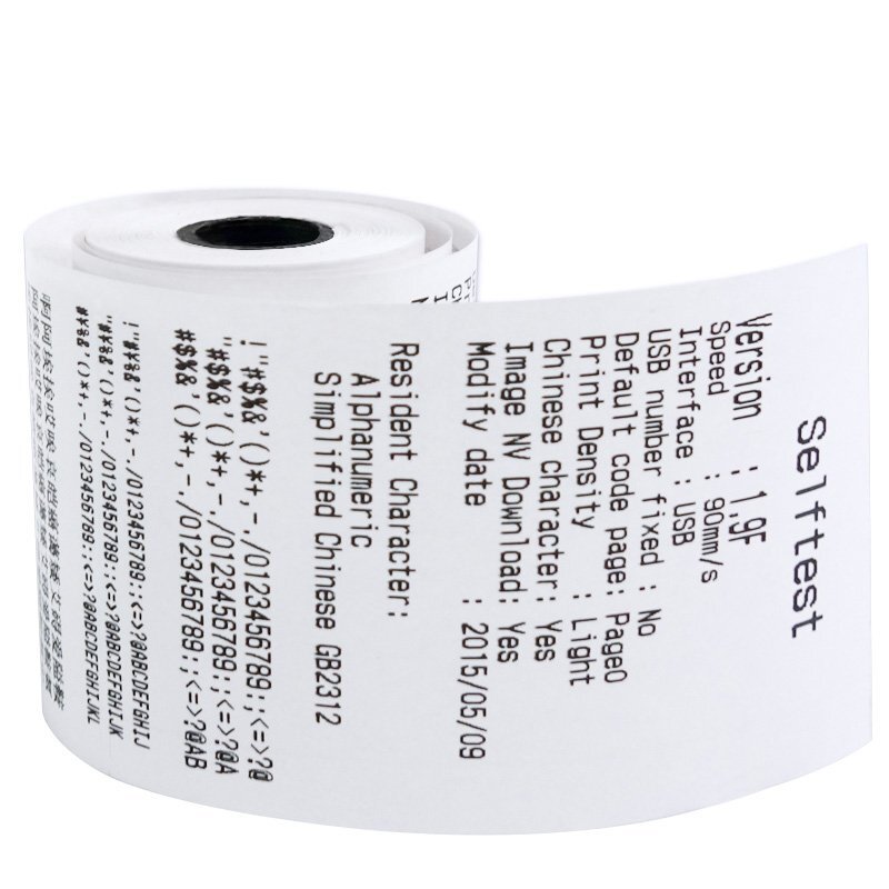 50 Rolls 2 1/4″ x 50′ Thermal Paper Cash Register POS Receipt Paper Vx520 ICT220