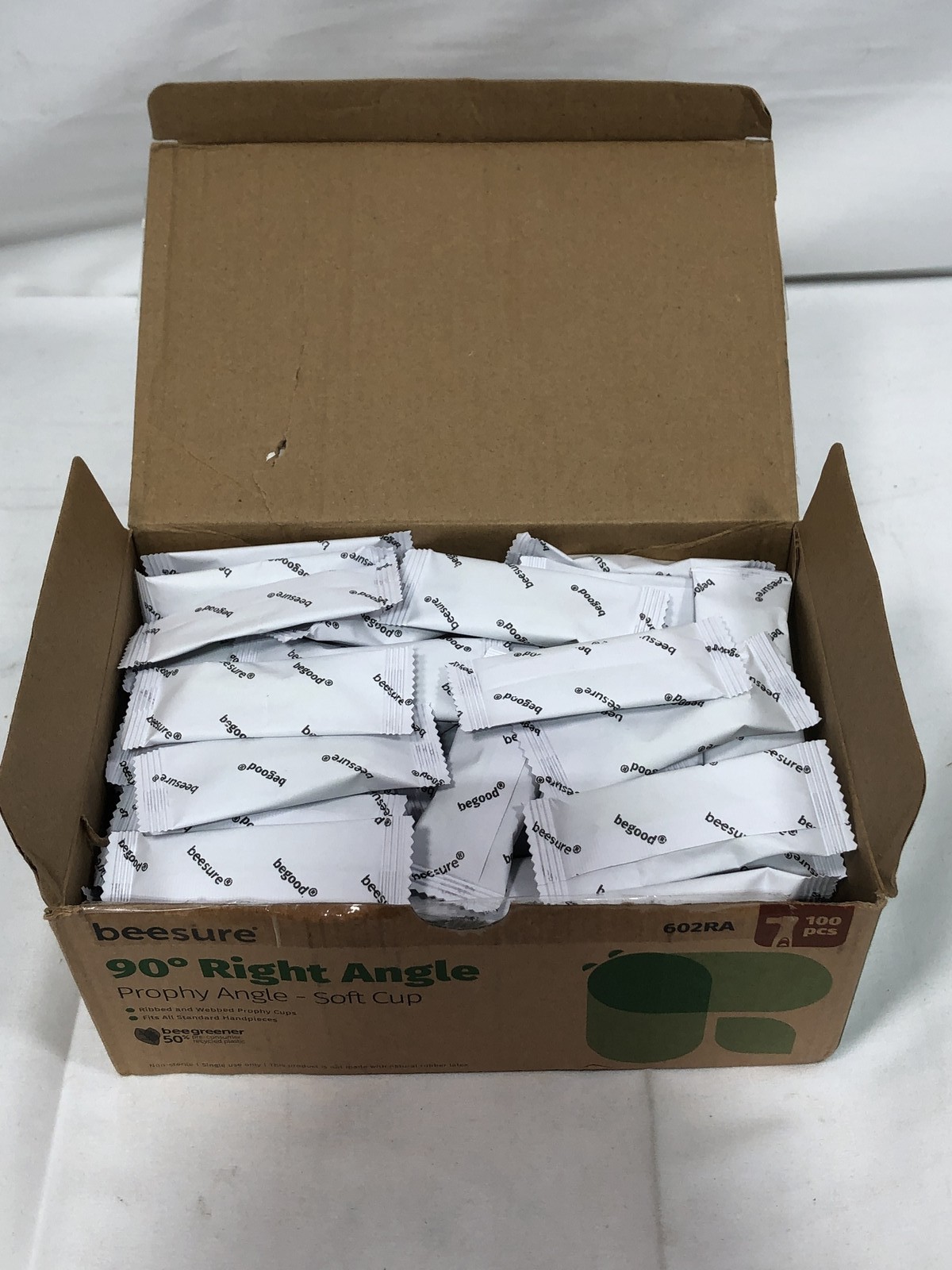 Beesure 90° Right Angle Prophy Angle Soft Cup 100 pcs