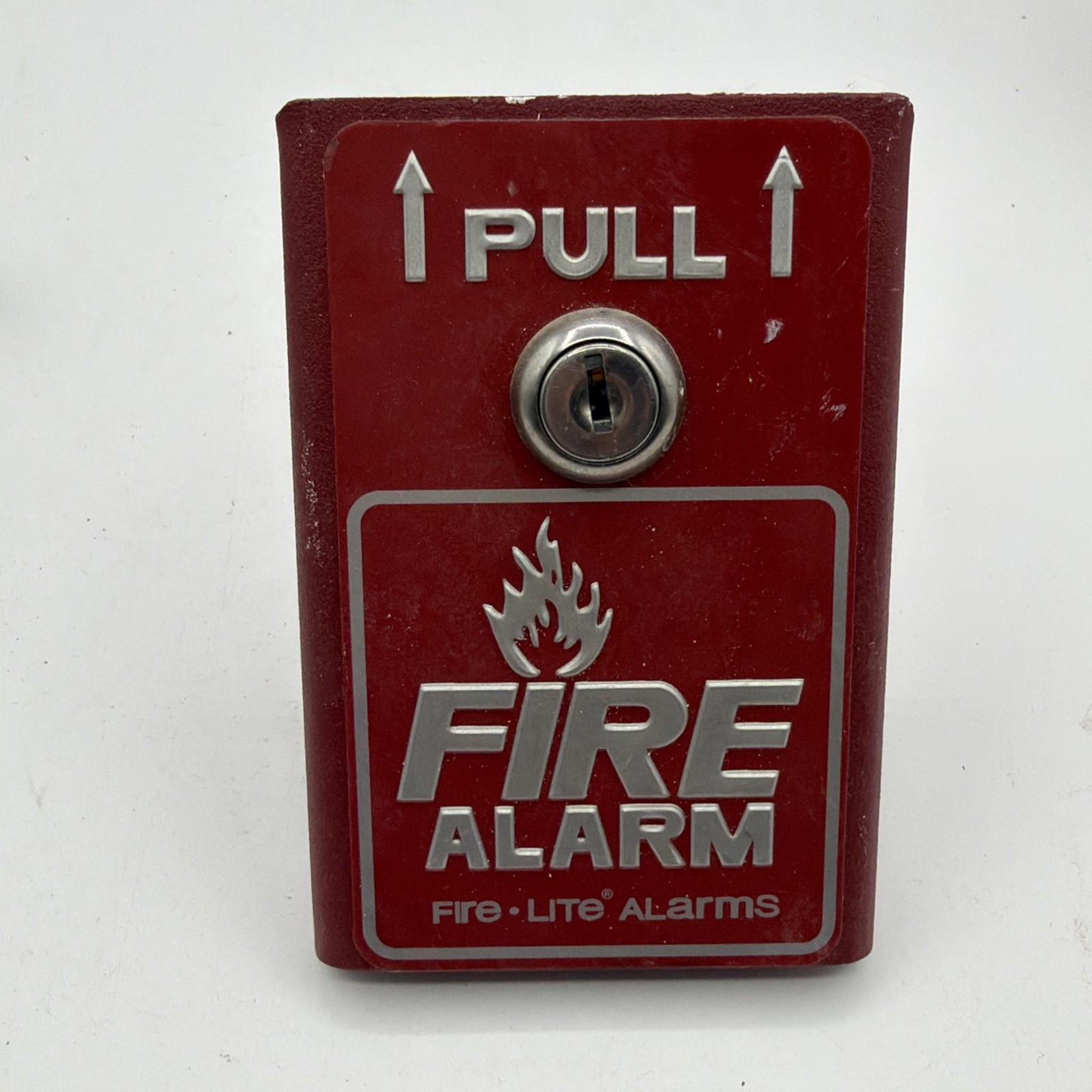Fire-Lite BG-8 Fire Alarm Pull Station USED